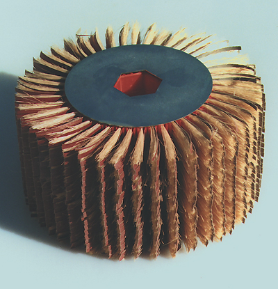 Photo of a Quick Flex wood sanding head